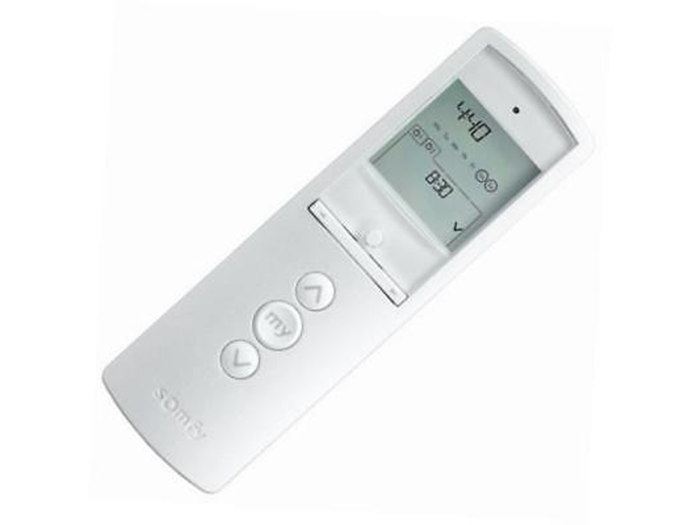 Télécommande SOMFY TELIS 1 CHRONIS RTS Avec Minuterie - Commande 1 Canal Pour Stores, Volets, Rideaux Motorisés