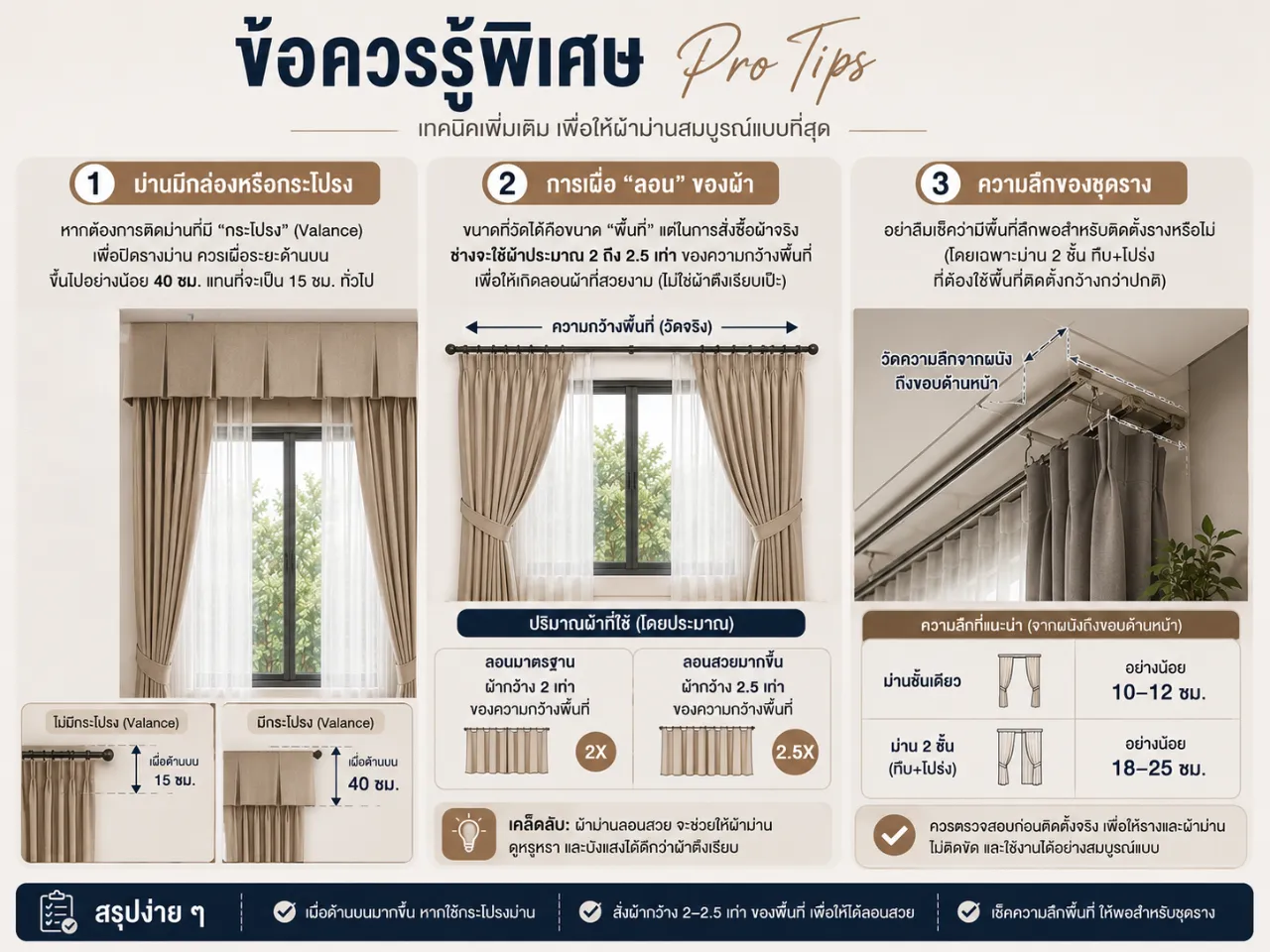 Measuring Curtains Tips and Tricks