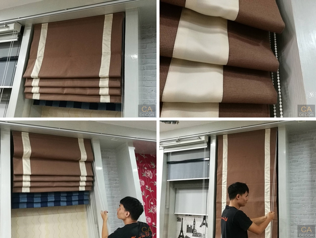 ถอดม่านพับ