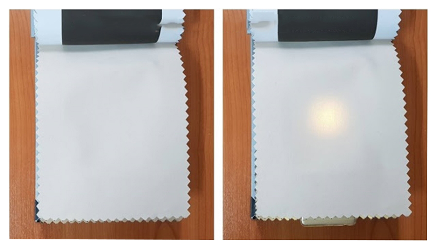 ผ้าพื้นสีครีมA