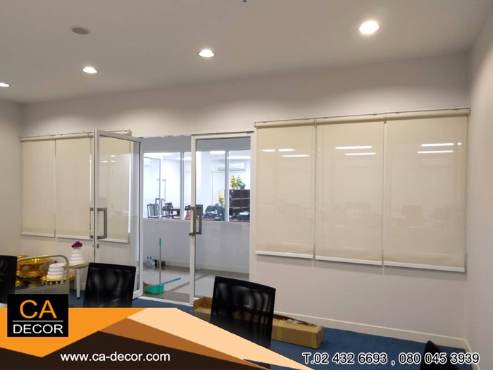 Sun Green Cream Roller Blinds