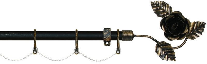 Rod Curtain_Black&Gold-Top_BG RA 06-G