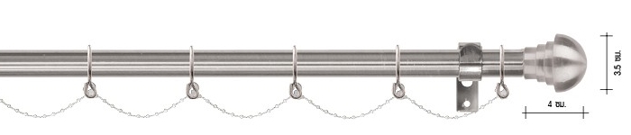 Rod Curtain_Super Chromium-Top_SC FB 20-G
