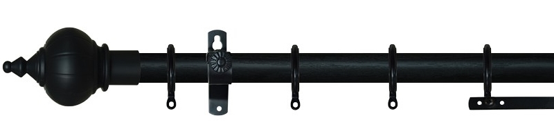Rod curtain_Oreintal Charcoal_OC 9003-25