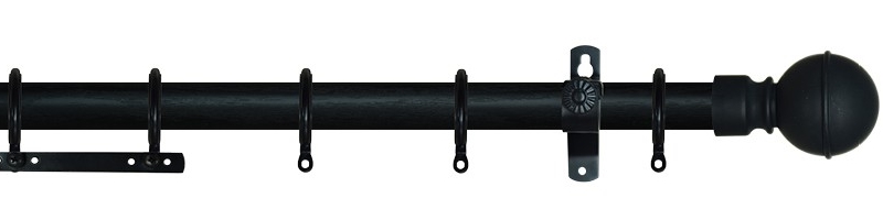 Rod curtain_Oreintal Charcoal_OC9002-25