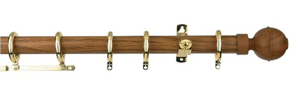 Rod curtain_oreintal smooth_Gold-SM-1001