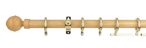 Rod curtain_oreintal smooth_Gold-SM-2001