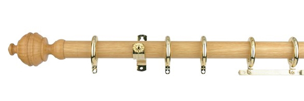 Rod curtain_oreintal smooth_Gold-SM-2005