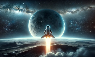 อวกาศ การ์ตูน สัตว์น่ารัก