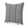 หมอนอิงลายเส้นตั้งเส้นนอนกราฟิก ขาว-ดำ รหัส MO-010 สไตล์โมเดิร์นลักชัวรี CA.DECOR