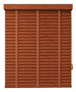 Faom wooden blinds-PS-03W (สีไม้มะค่่า)
