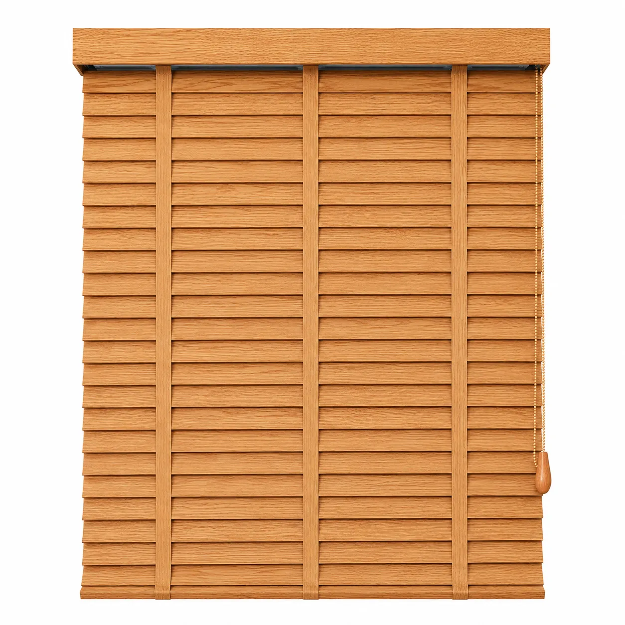 Faom wooden blinds-PS-06W (สีไม้สัก)