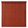 มู่ลี่ไม้รามิน RM-05 สีมะฮอกกานี สั่งตัดตามขนาด CA Decor